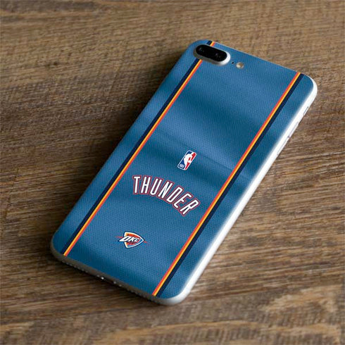 NBA Oklahoma City Thunder Jersey iPhone 8 Plus Skin